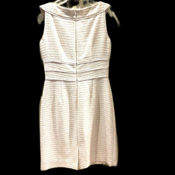 Tahari Cream/Gold Cocktail Dress - Size 6 - NWT - Picture 3 of 9